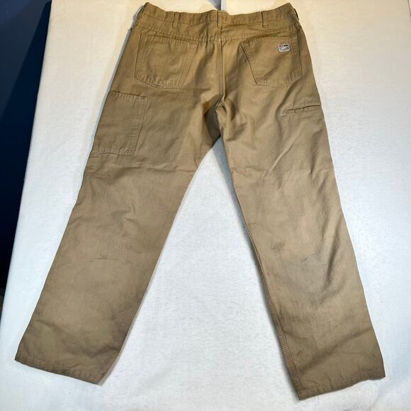 Tyndale FRMC Utility Pant Men 36W 31L see note Tan Flame Resistant Electric Cat2 - Picture 4 of 16